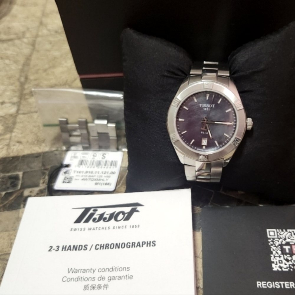 Tissot Womens PR 100 Sport Chic Watch